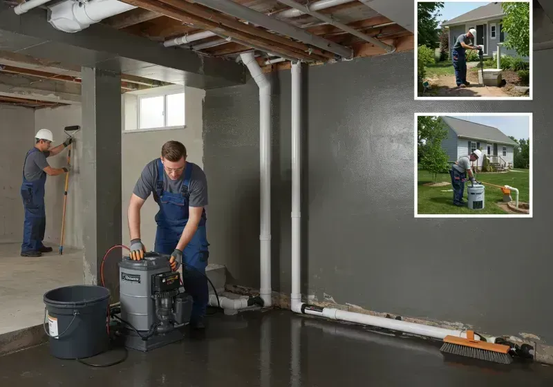 Basement Waterproofing and Flood Prevention process in Lawson, MO